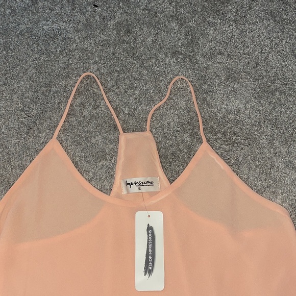 New with Tags Flowy Racerback - Picture 3 of 3